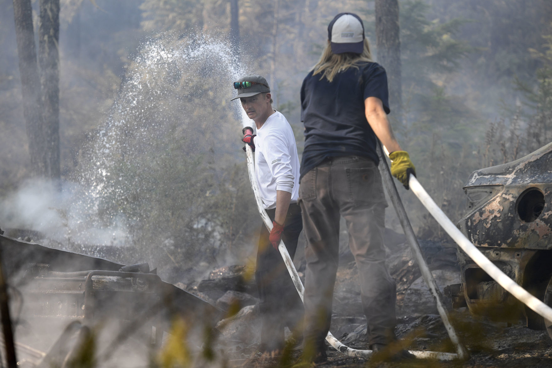 Battling hot spots at remaining cabins
